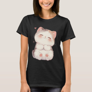 T-Shirt Chat Mignon Sourire