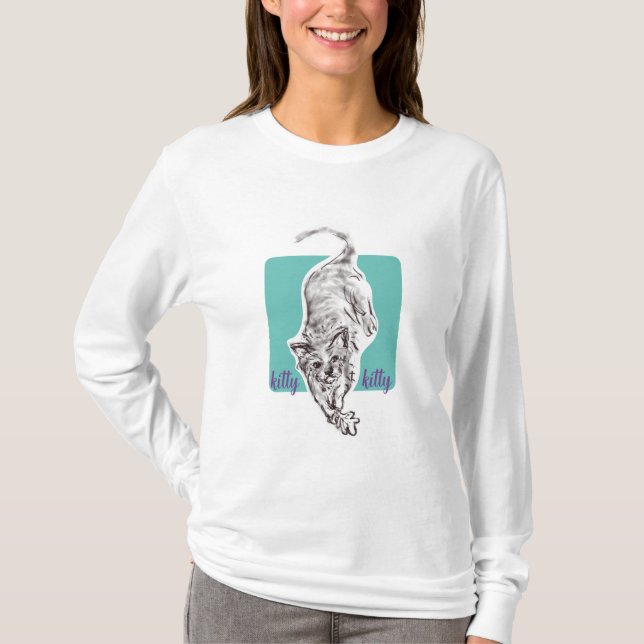 T-shirt Chat minou (Devant)