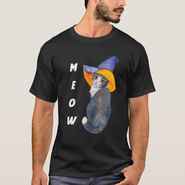T-shirt Chat Minou Félin (Devant)