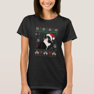 T-shirt Chat Moche Kitten de Noël Chapeau de Santa Xmas Ch