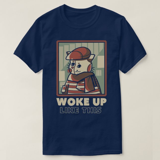 T-shirt Chat moderne de Tobe Fonseca (Design devant)
