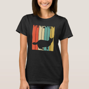 T-shirt Chat Munchkin mignon