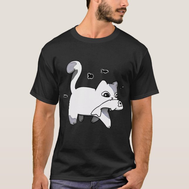 T-shirt Chat n'a pas (Devant)