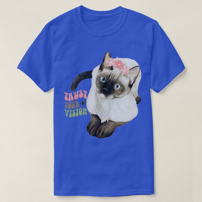 T-shirt Chat Night Vision (Design devant)