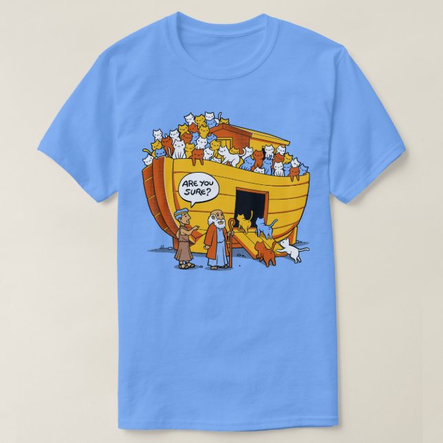 T-shirt Chat Noahs Ark (Design devant)