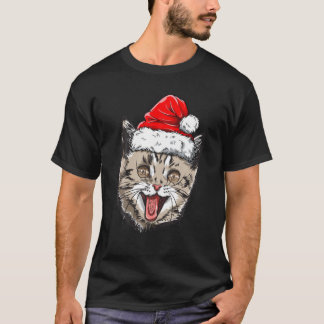 T-shirt Chat Noël Noël Noël Noël Noël Noël Noël Noël Joyeu