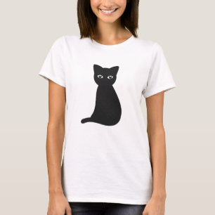 T-shirt chat noir