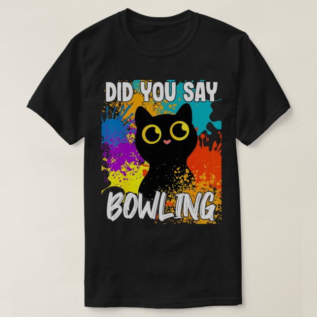 T-shirt Chat noir (Design devant)