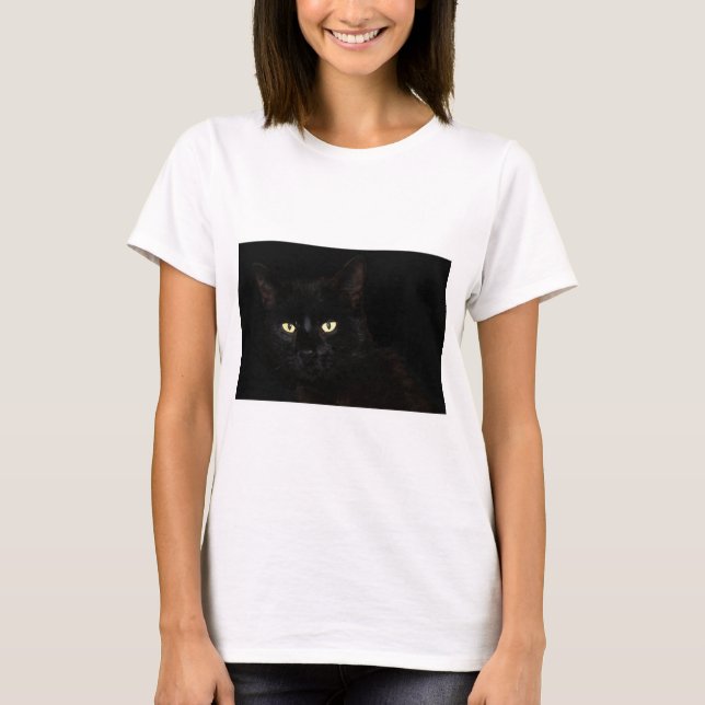 T-shirt Chat noir (Devant)