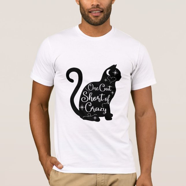 T-shirt Chat noir (Devant)