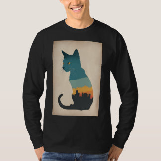 T-shirt chat noir