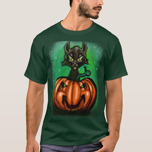 T-shirt Chat noir (Devant)