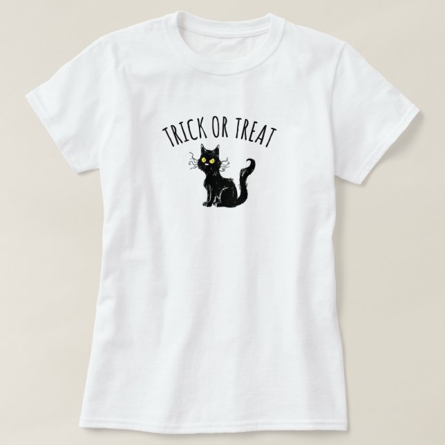 T-shirt Chat Noir (Design devant)