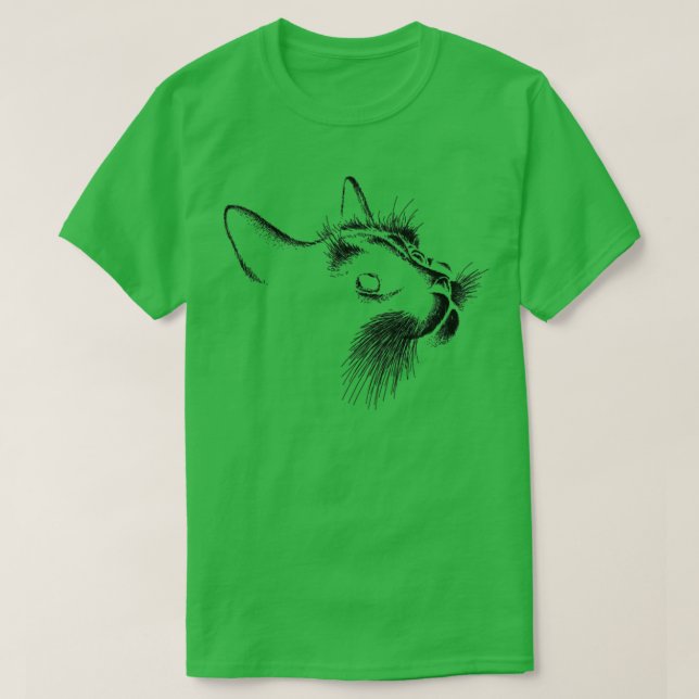 T-shirt Chat noir (Design devant)