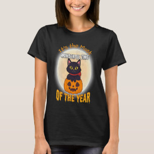 T-shirt Chat noir C'est le moment le plus merveilleux de l