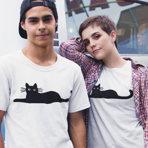 T-shirt Chat noir Cool Kitty Lover