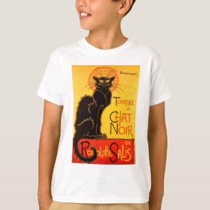 T-shirt Chat noir de Vintage Tournee de Chat Noir