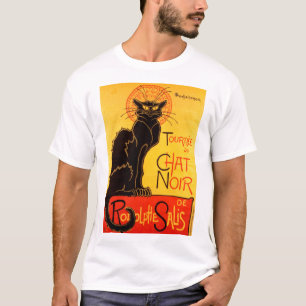 T-shirt Chat noir de Vintage Tournee de Chat Noir