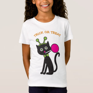 T-shirt Chat noir d'Halloween
