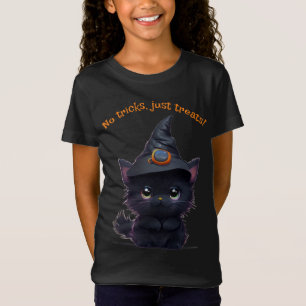 T-Shirt Chat noir d'Halloween drôle