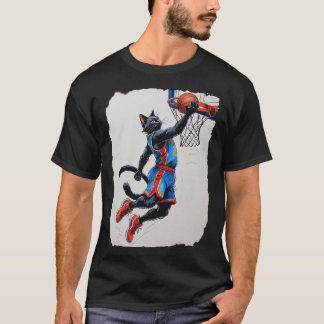 T-shirt Chat Noir Dunk !