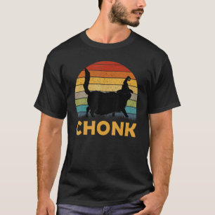 T-shirt Chat noir grassouillet Halloween Balai Baguette de