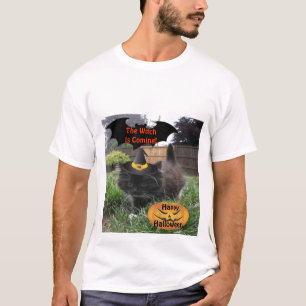 T-Shirt Chat Noir La Sorcière Arrive