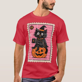 T-shirt Chat noir sorcière