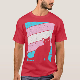 T-shirt Chat noir Trans-genre Pride Kitten Lover LGBT-Q P