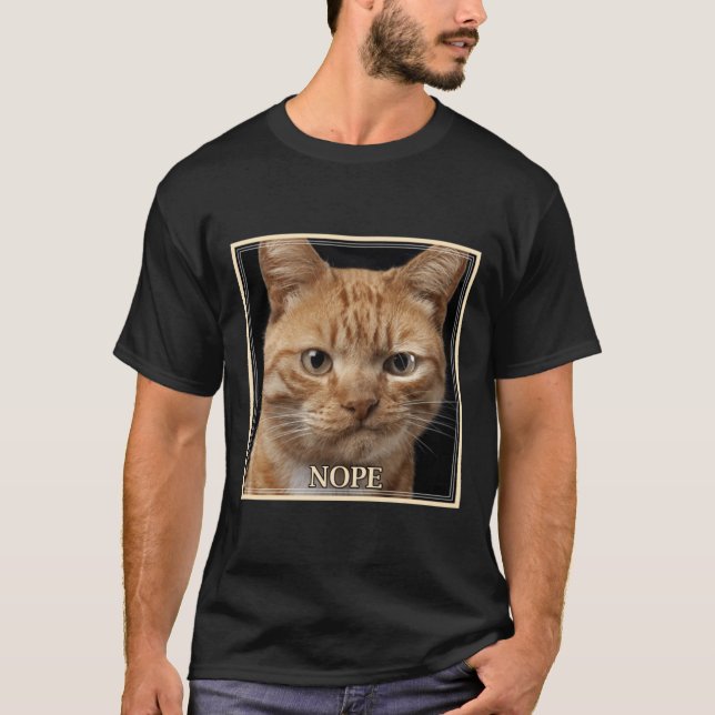T-shirt Chat Non (Devant)