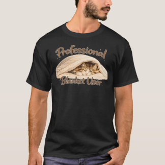 T-shirt Chat norvégien dormant - Professionnel