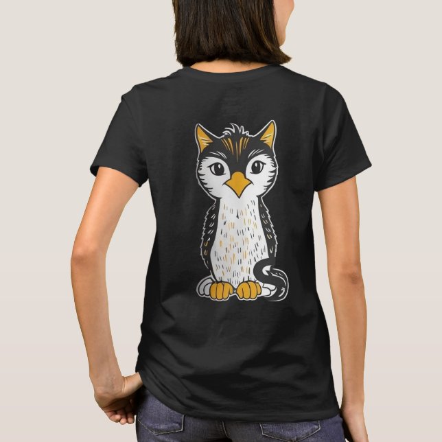 T-SHIRT CHAT OWL (Dos)