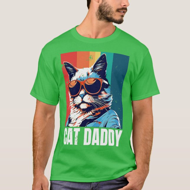 T-shirt Chat papa 1 (Devant)