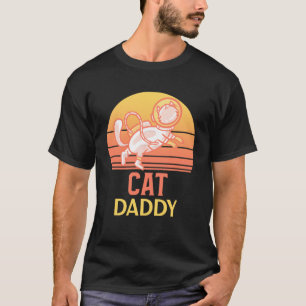 T-shirt Chat Papa Ca Vintage 80 Style Chat Papa 1