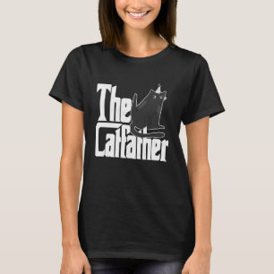 T-shirt Chat Papa Le Catfather Cheeky Anniversaire Chat Pè
