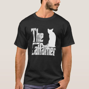 T-shirt Chat Papa Le Catpère Crazy Chat Père Kitty Daddy