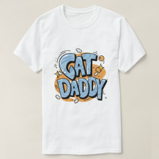T-shirt chat papa, père amoureux des chats animal papa ani