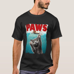 T-shirt Chat Parodie Chat Souris Humoristique Chasse aux A