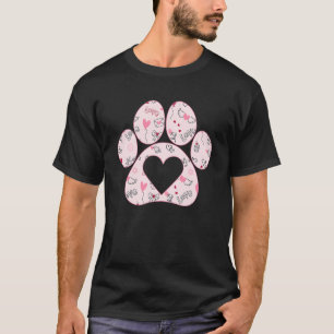 T-shirt Chat Paw Love Chat Maman Vêtements Femmes Adoption
