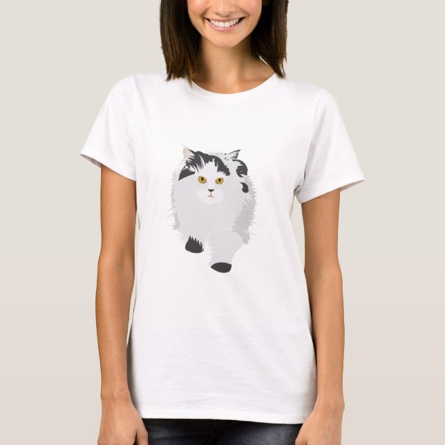 T-shirt Chat Persan  (Devant)
