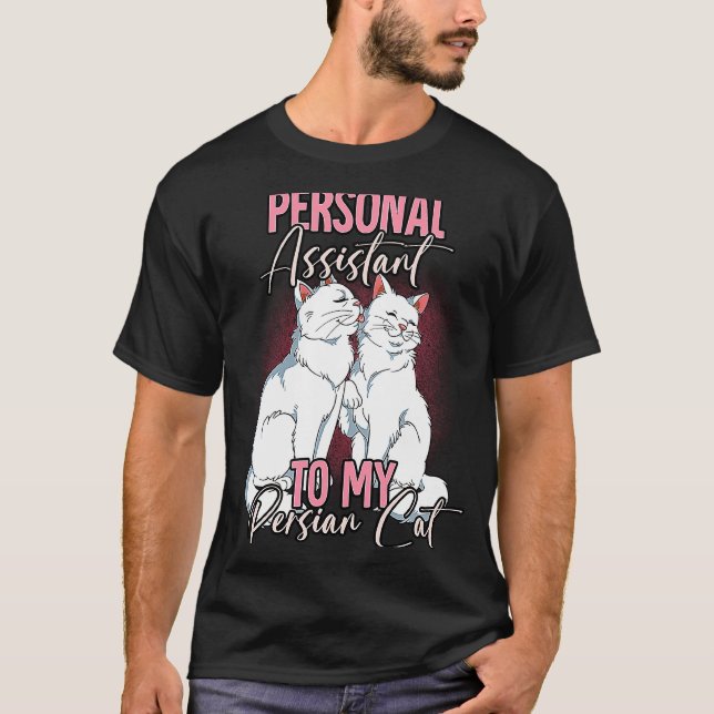 T-shirt Chat Persan  10 (Devant)