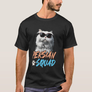 T-shirt Chat Persan ÉQUIPAGE PERSAN Propriétaire de chat p