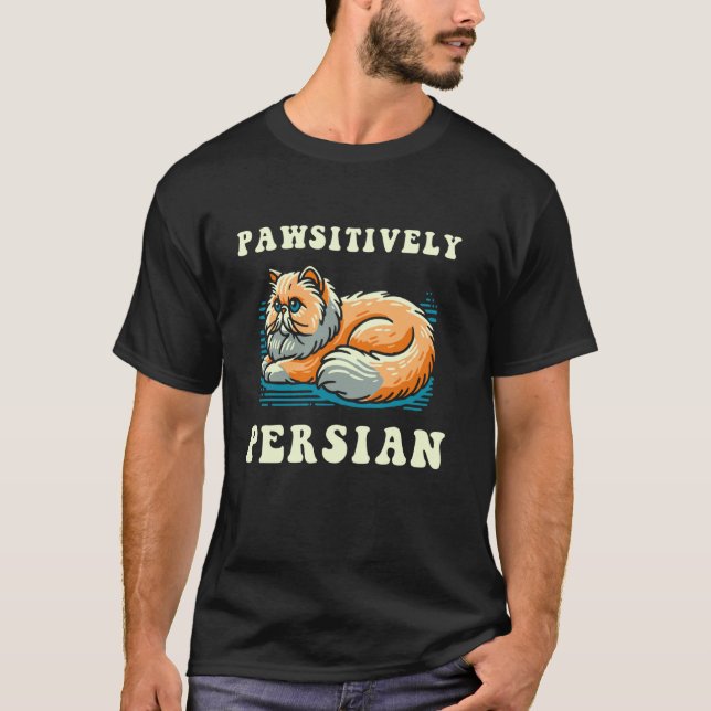 T-shirt Chat Persan tout simplement adorable (Devant)
