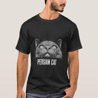 T-shirt Chat Perse Chat Persian Longhair Kitten Shirazi
