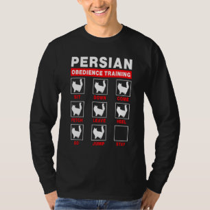 T-shirt Chat Perse Obedience Kitten