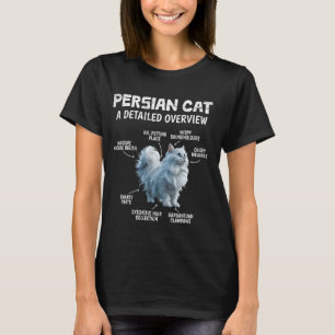 T-shirt CHAT PERSIEN a APERÇU DÉTAILLÉ Drôle Chat persan
