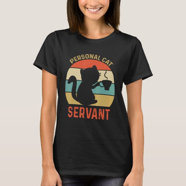 T-shirt Chat personnel de compagnie     Chat (Devant)