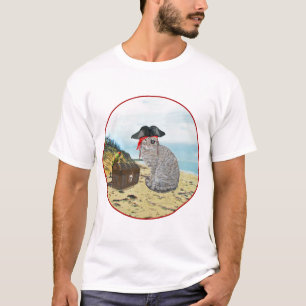 T-shirt Chat Pirate