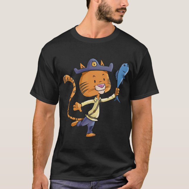 T-shirt Chat Pirate (Devant)