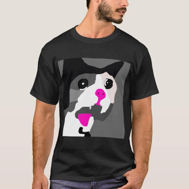 T-shirt Chat pleurant criard - simplifié (Devant)